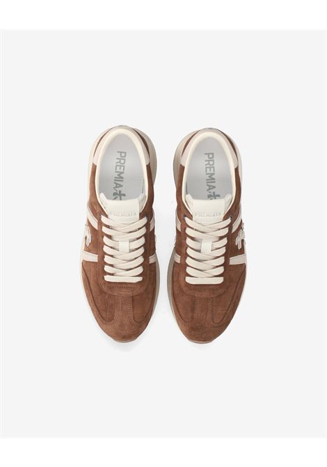 Premiata Bethcoin 8509 Sneaker in Brown Suede Women's PREMIATA |  | BETHCOIN VAR8509